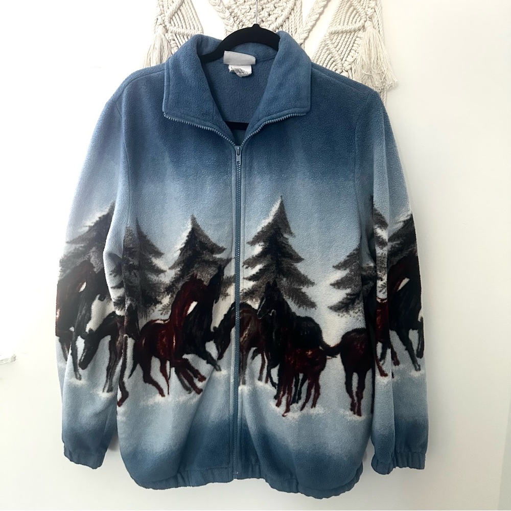Blair | horse print sweater 🐎